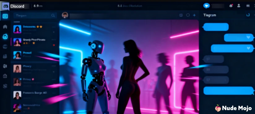 AI Deepnude Bot of Telegram and Discord