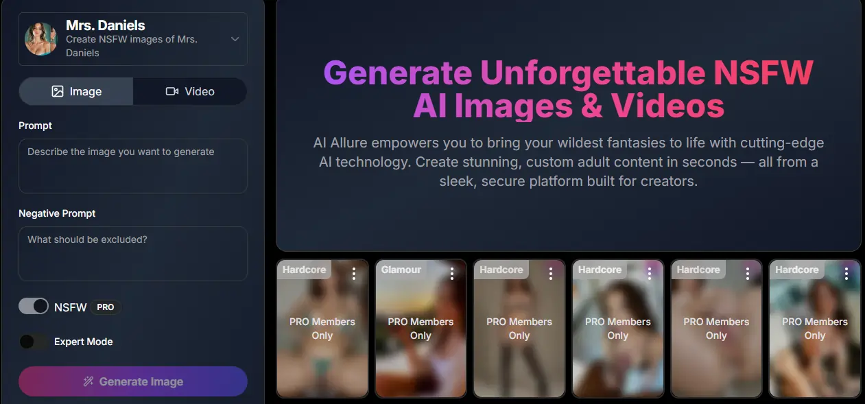 AIAllure - Image Generation