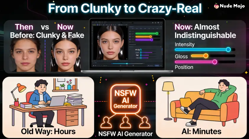 Custom cum face AI controls