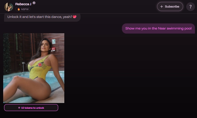 JustSext - InChat Image Request