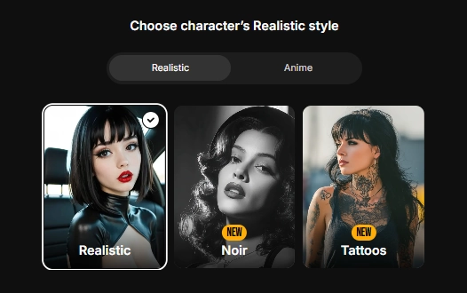 Lovescape AI - AI girlfriends Style