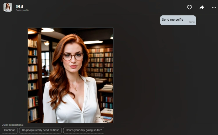 Lovescape AI - Inchat Image Generation