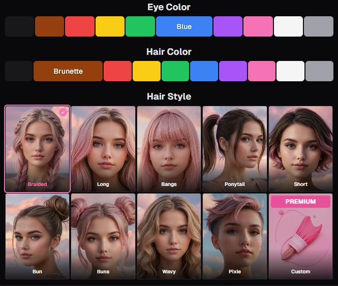 Ourdream AI - AI Character Appearance