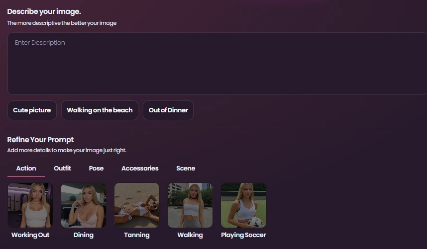 Swipey AI - Image Generation Advance Setting