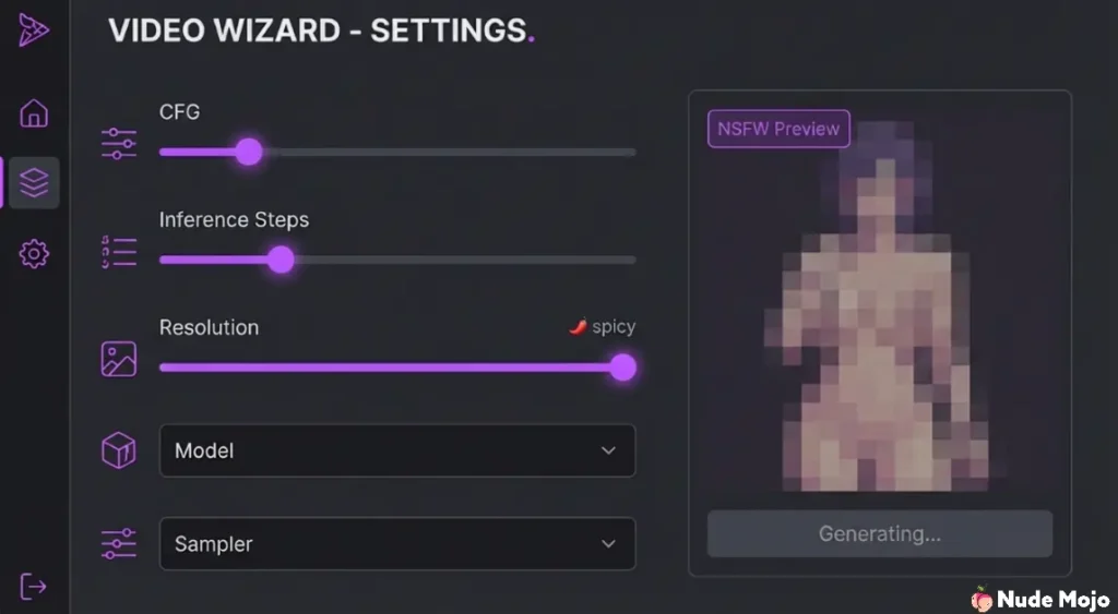 Configure NSFW AI Video Settings