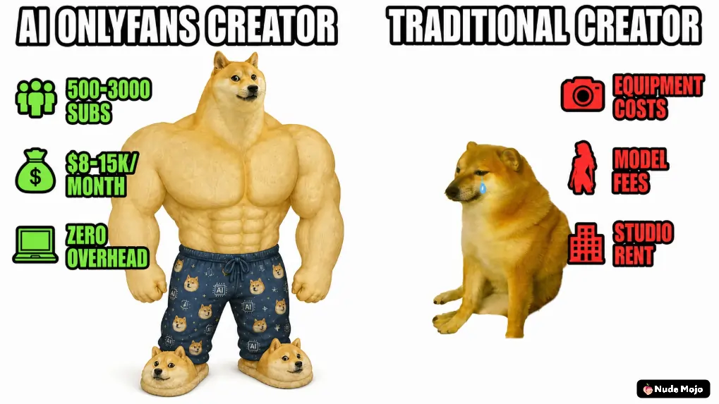 AI OnlyFans Creators Earnings