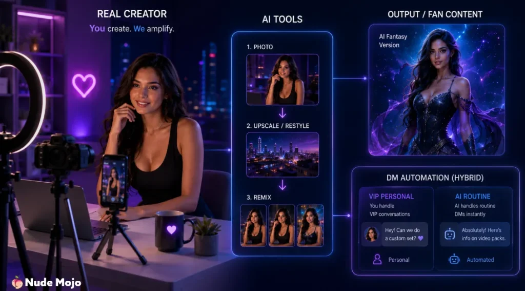 The Hybrid Creator Model