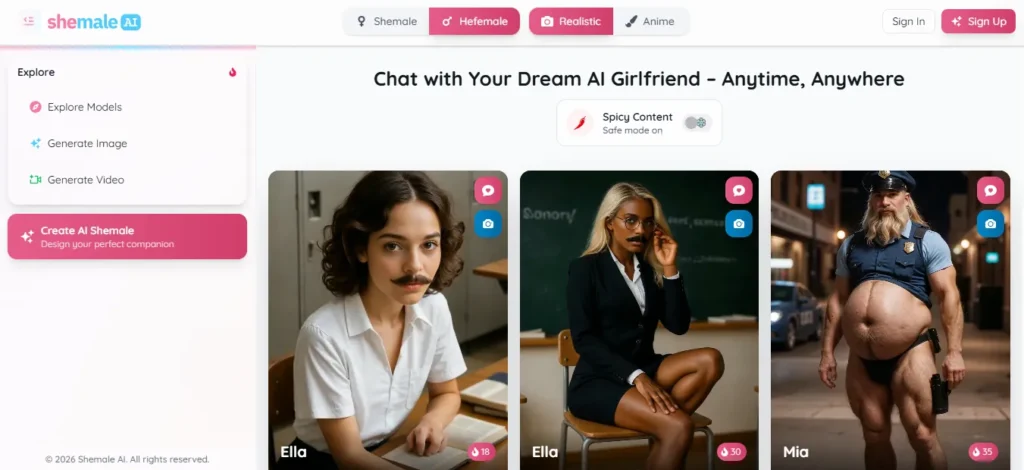 Shemale AI Transgender